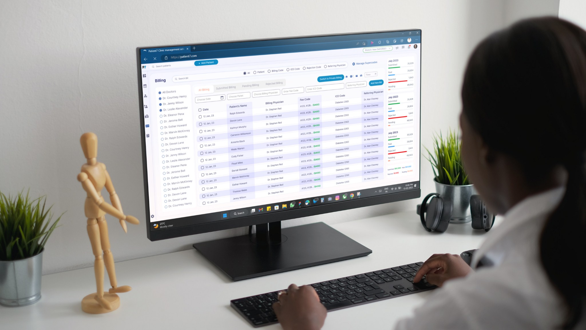 Patient7-Clinic Management Made Simple - Features - Finance Management