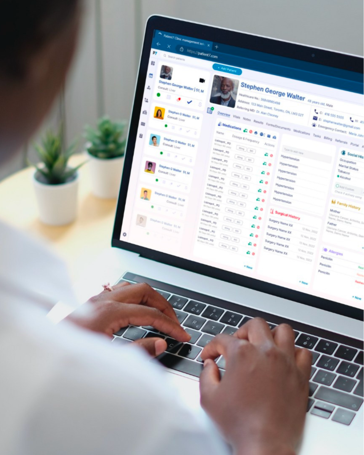 Patient7 - Clinic Management - Top EMR Canada - New Version